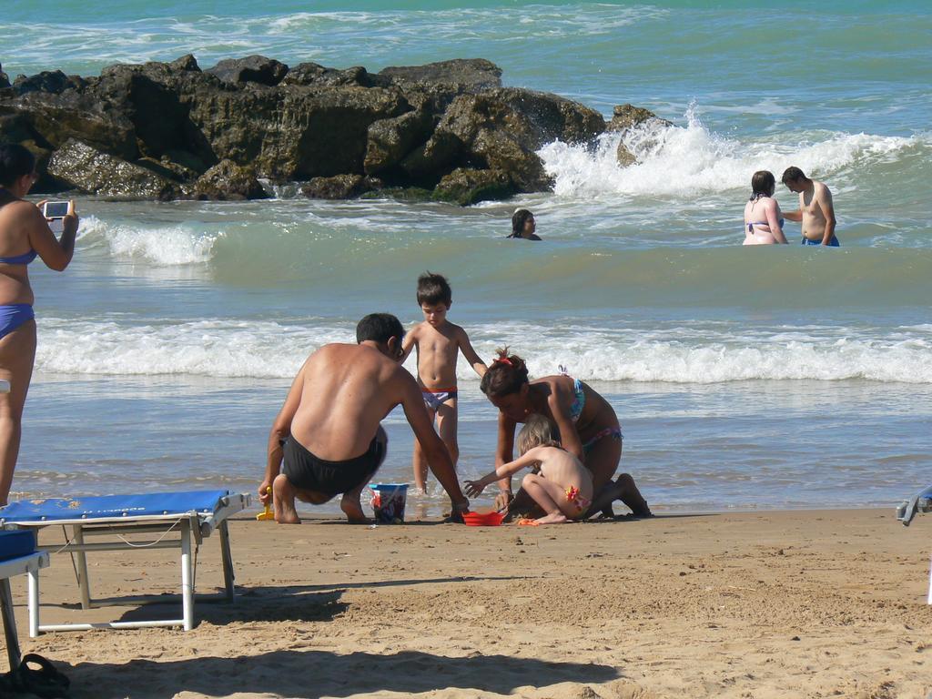 Hotel Sul Mare Al Gabbiano สโกลิตตี ภายนอก รูปภาพ